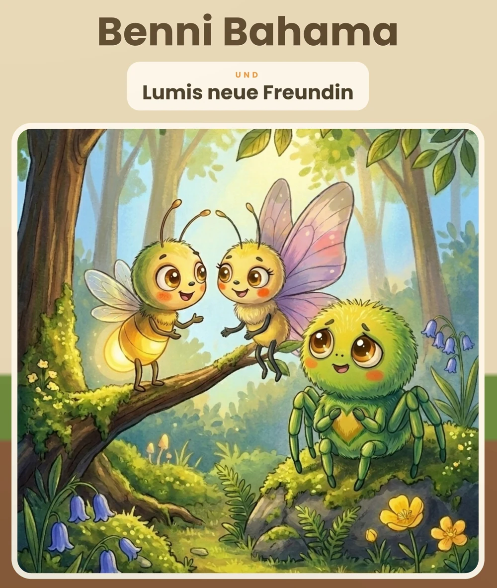 Cover: Benni Bahama und Lumis neue Freundin